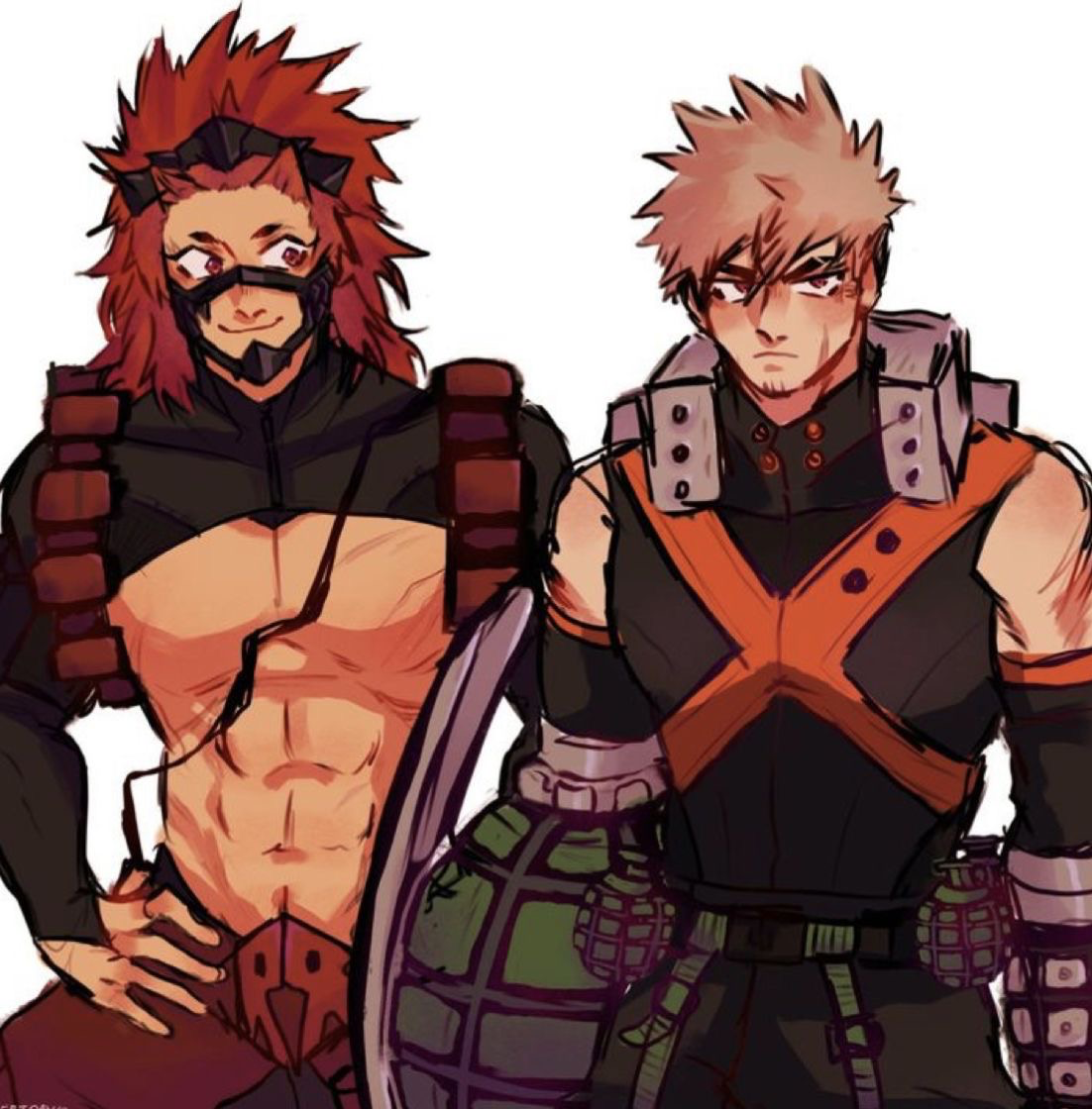 Katsuki Bakugou + Eijiro Kirishima (KRBK)