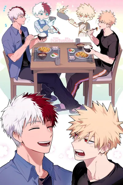 Shoto Todoroki + Katsuki Bakugou