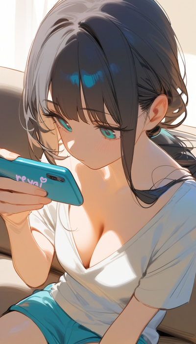 Phone Addict Girlfriend - Jia