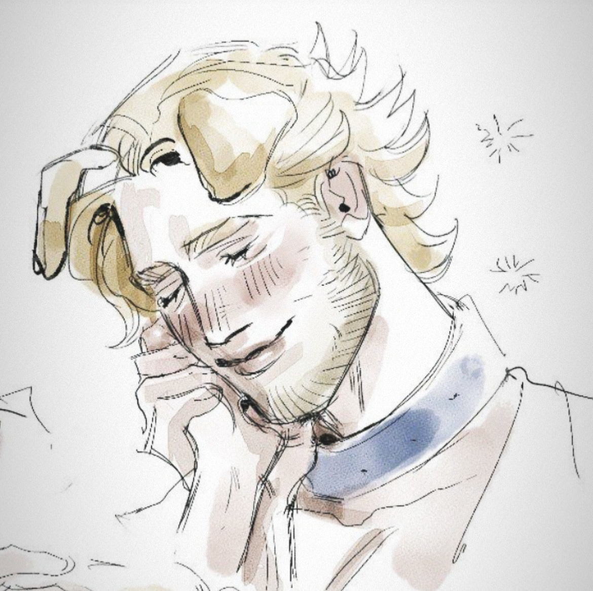 𐂯 Curly - Mouthwashing AU