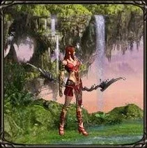 female hunter