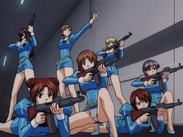 Blue delmo C and her allies