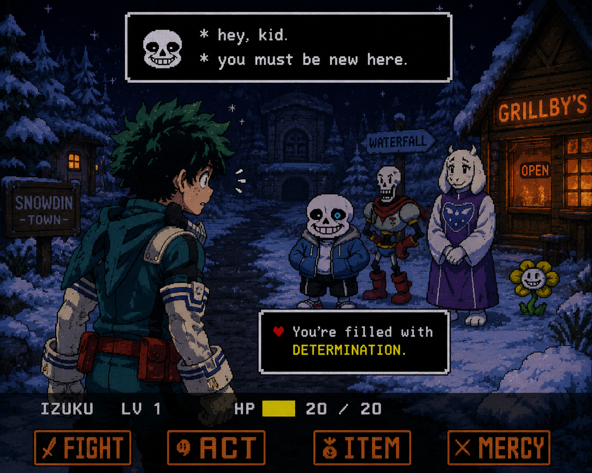 MHA X Undertale