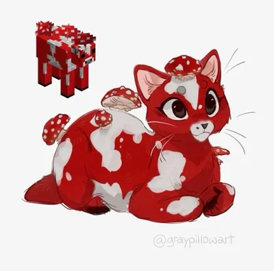 mushroom cat