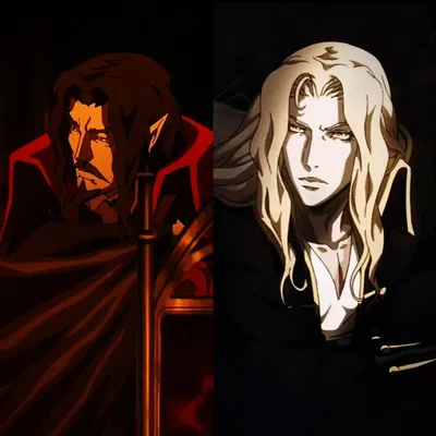 Alucard and Dracula - Castlevania [Belmont Wedding AU]