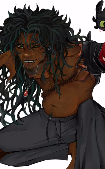 Human toothless (httyd)
