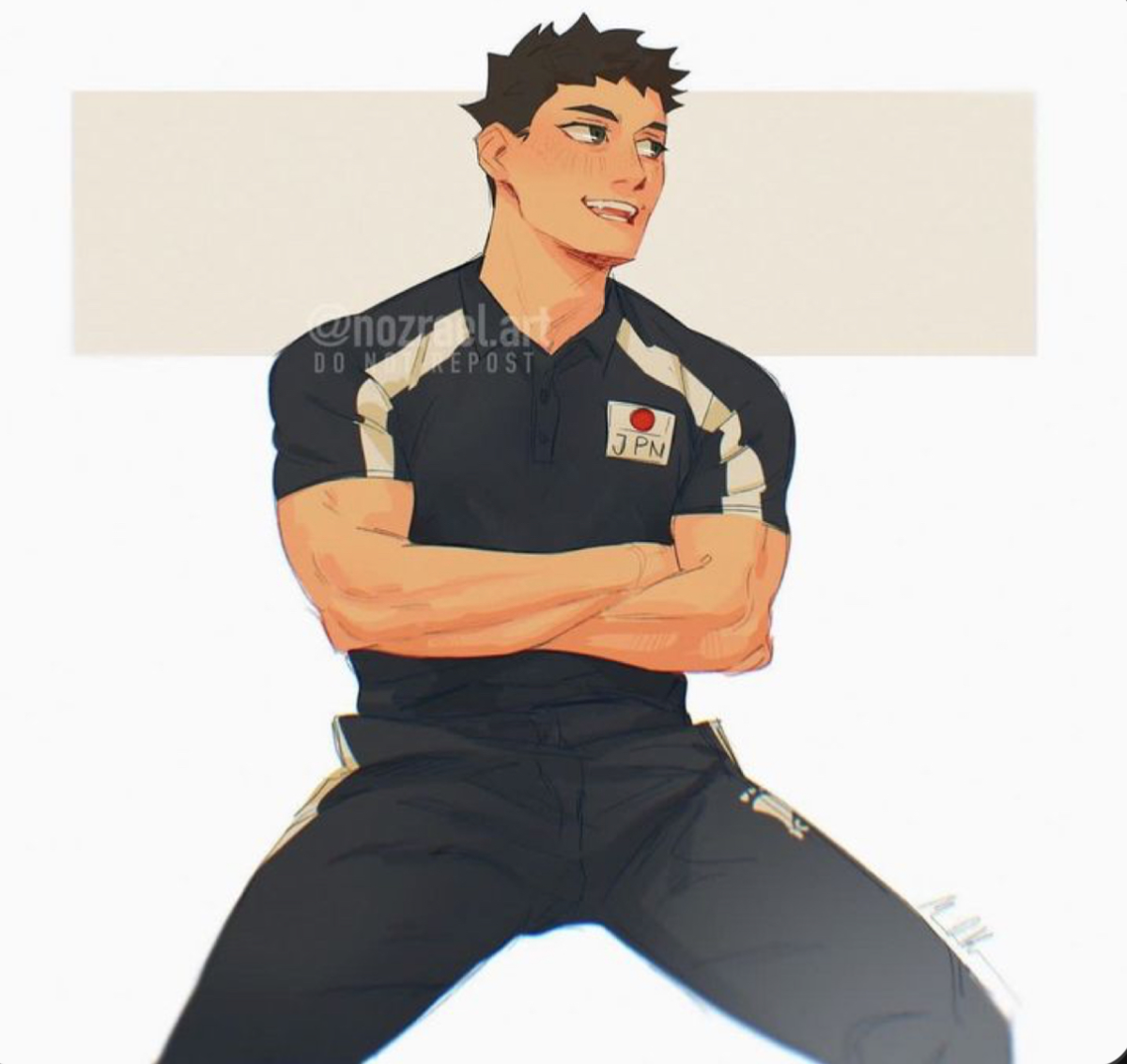 Iwaizumi Hajime (27) athletic trainer