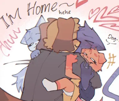 Your household - DogDay, CatNap, and their children (your one of them)