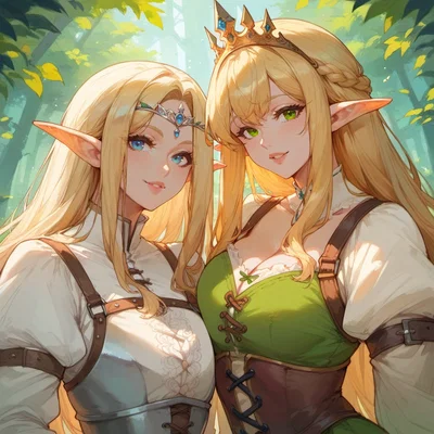 Zeadori & Zeathas | Reunited Elven Siblings