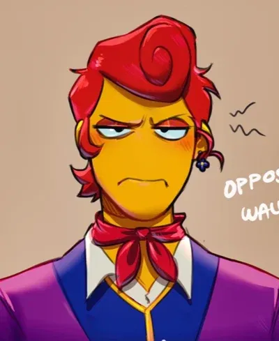   Opposite " wally "