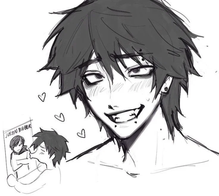 Vick (Your emo boyfriend)