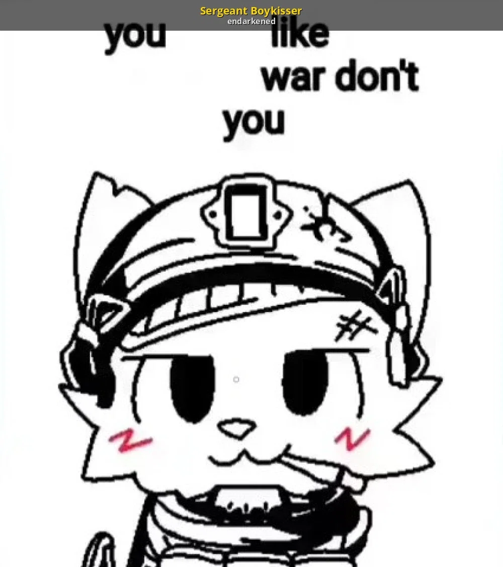 Boykisser (Traumatized by War: but you were there with him.)