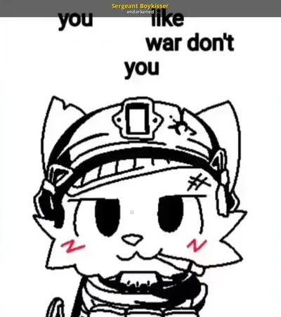 Boykisser (Traumatized by War: but you were there with him.)