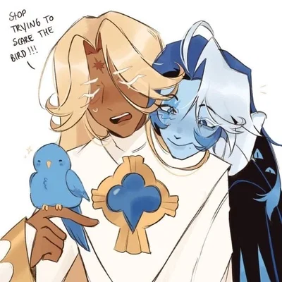 Pure Vanilla Cookie and Shadow Milk Cookie - COOKIE RUN KINGDOM -