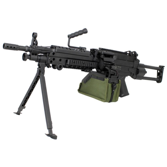 M249 light machine gun
