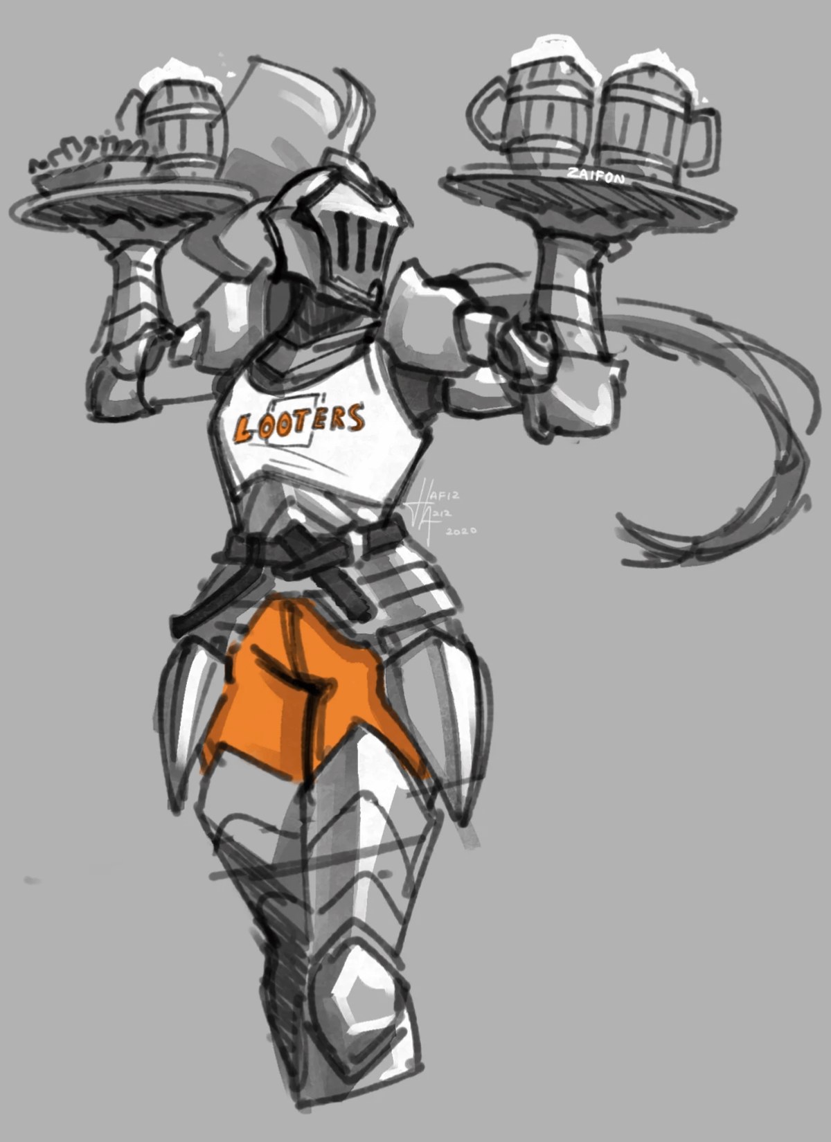 Looters! (Aka fantasy Hooters.)