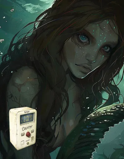 Cowrey | Deepsea Anglerfish Mermaid
