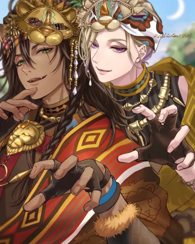 + ̊⊹♡ Leona and vil♡⊹ ̊+