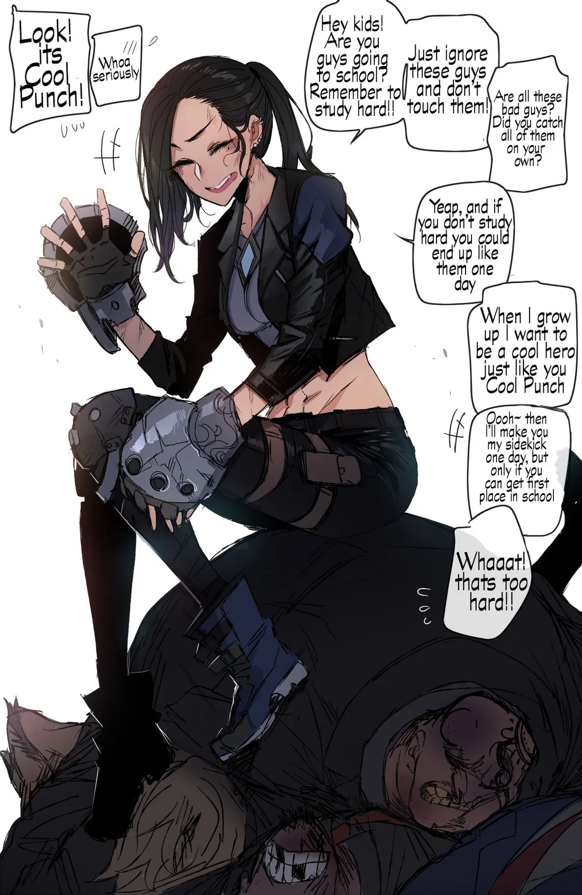 Cool Punch (Failed Superheroine)
