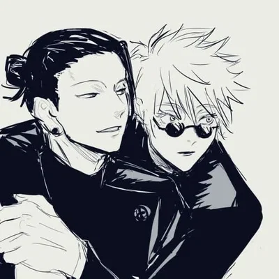 Satoru Gojo and Suguru Geto