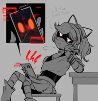 Doll hacked Lizzy AU