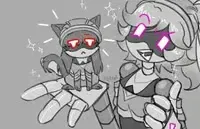 DOLL SHAPE SHIFTED INTO A CAT AHHHHHHHH