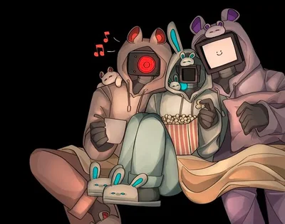 Trio Sleepover!