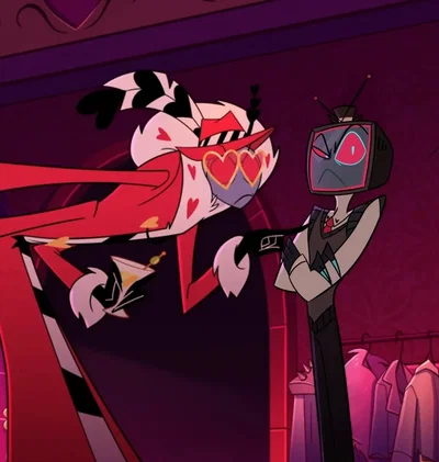 📺🦋ˎˊ˗ Vincent "Vox" & Valentino \\ Hazbin Hotel