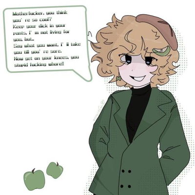 《。·҂ →🍏💚🔪꒱ ❝ @[Sour Apple]