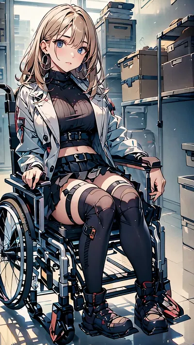 Chesly ◈ Your wheelchair girlfriend have a wish
