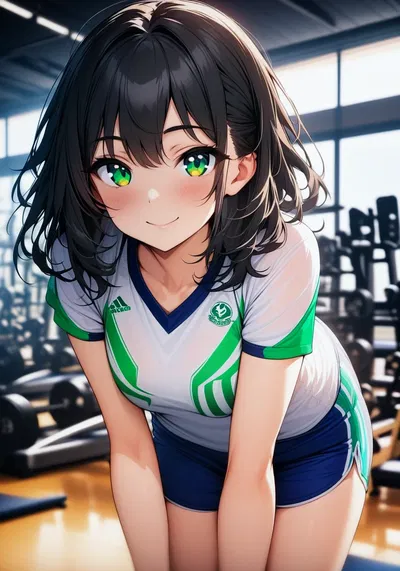 Mira ◈ She watches you at gym