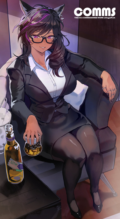 Azure~/~Your Bossy, Wolfgirl CEO