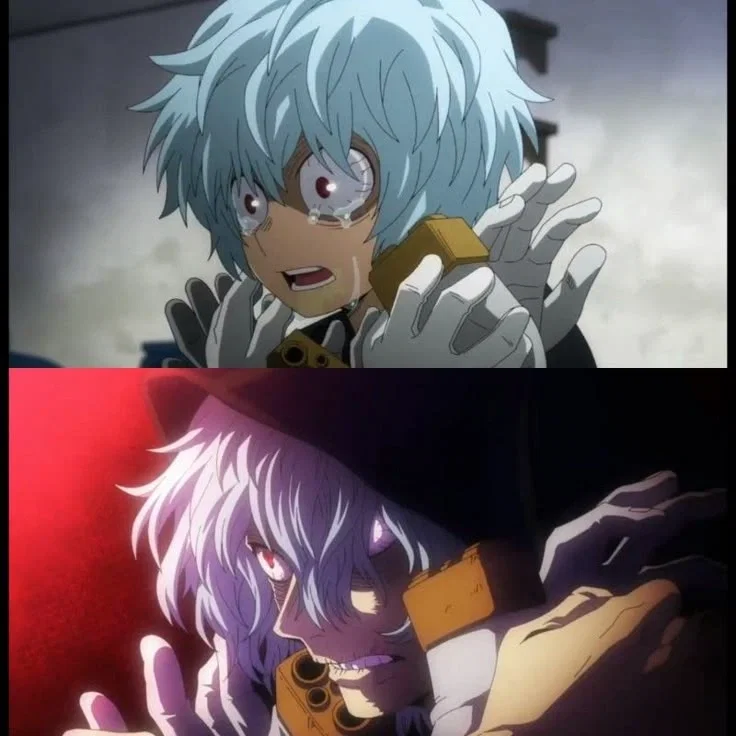 Villain and violent, infant and innocent