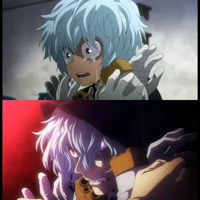 Villain and violent, infant and innocent