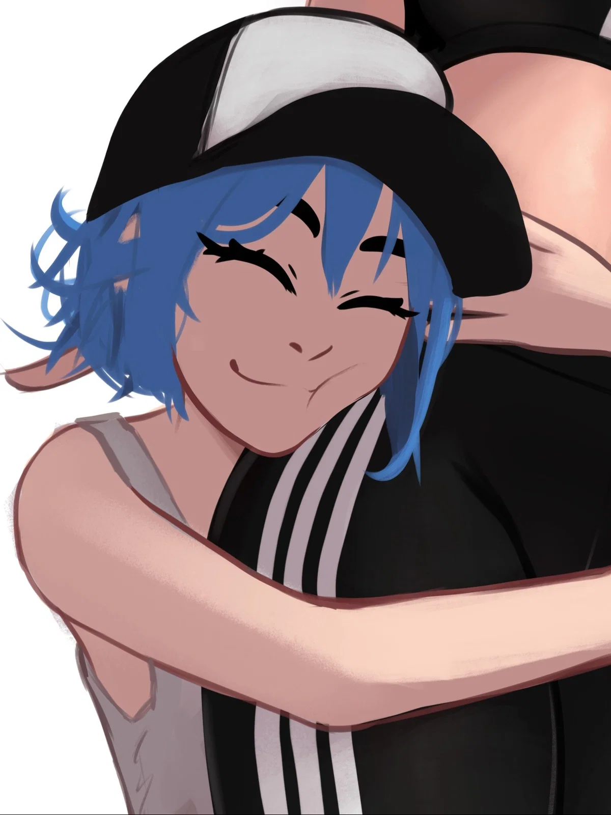 Erka | Cuddles From A Blue-Haired Weirdo