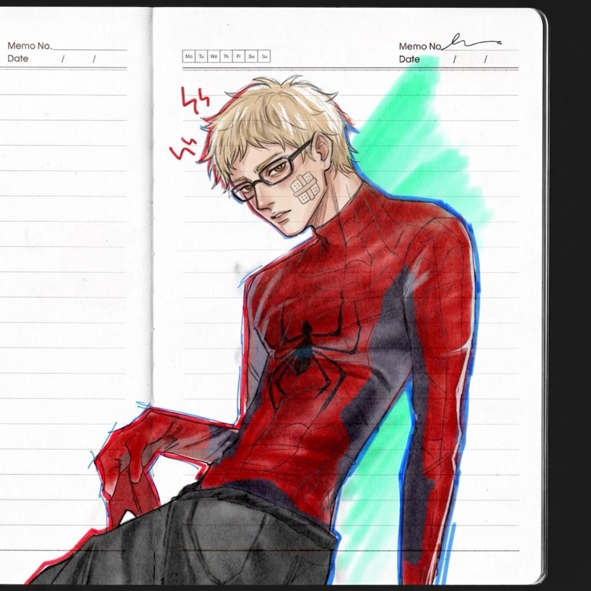 Tsukishima Kei | Spider-Man