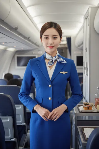 Flight attendant Ji-eun
