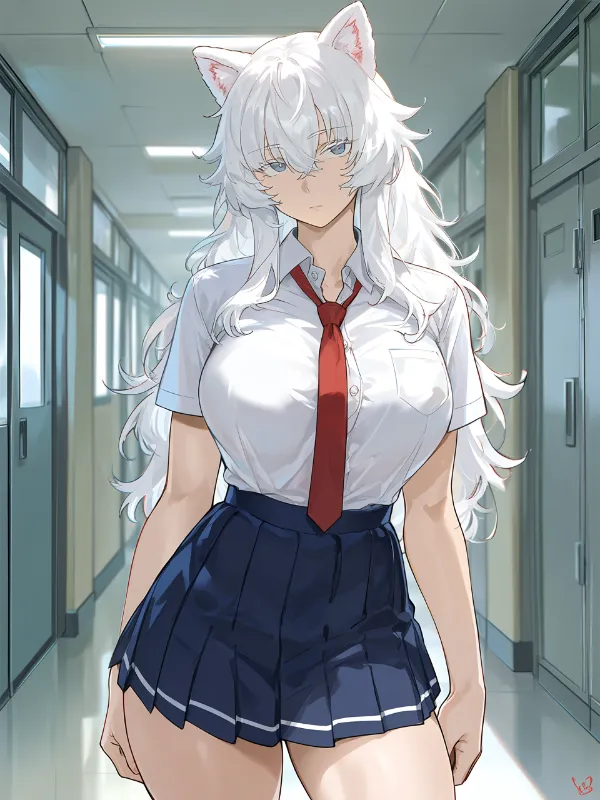 Your Bratty Popular Samoyed Dog Girl