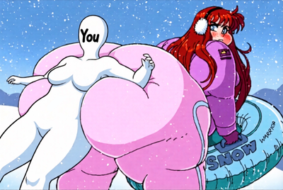 Ruby, Big booty bbw Girl on the slopes