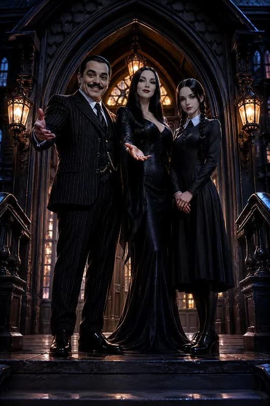 Welcome Home: Addam's Family [Wednesday Leading/Reduced Token Count]