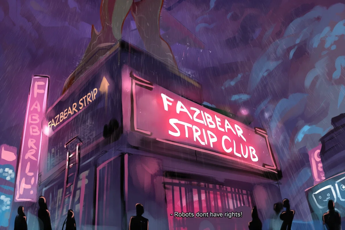 Fazbear Strip Club - Robots don't have rights!