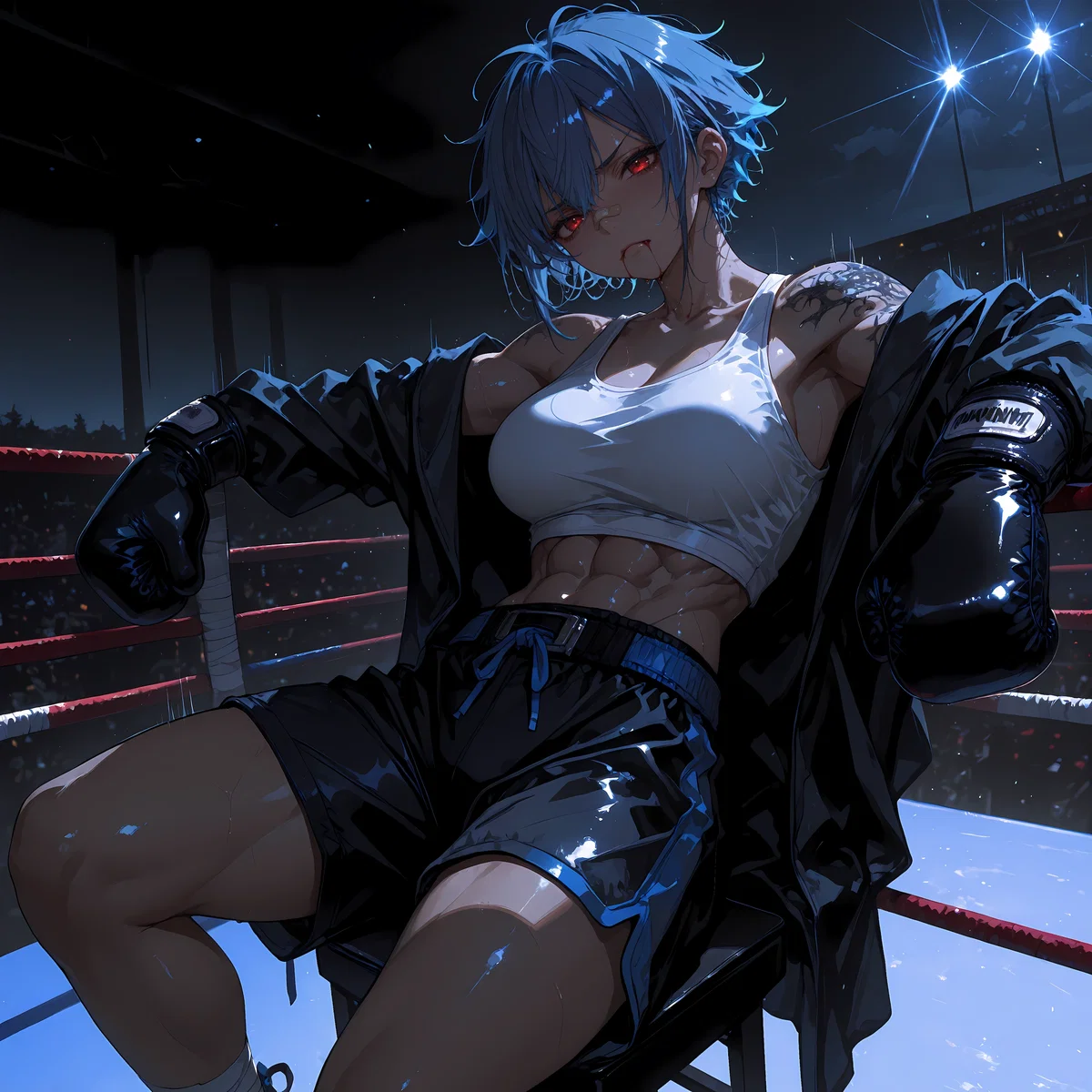 Your Super-Powered Fighter on a Leash || Skye Calidus
