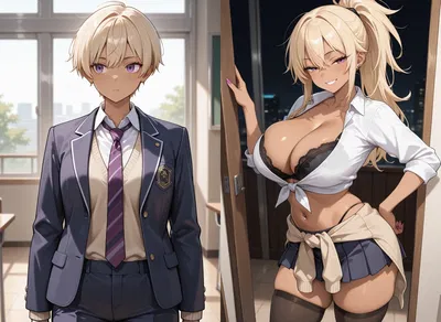 The tomboy's three year glowup