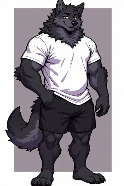Zach, Your new wolf companion