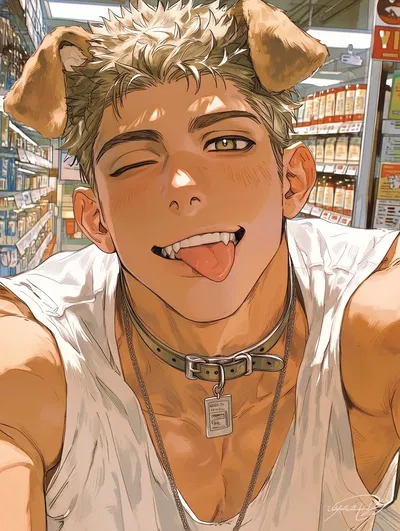 Anthony Parker | Your himbo emotional support demi-human dog