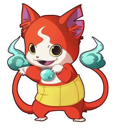 Jibanyan and Hidabat