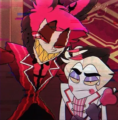 Lucifer Morningstar and Alastor | ✿Chaos✿