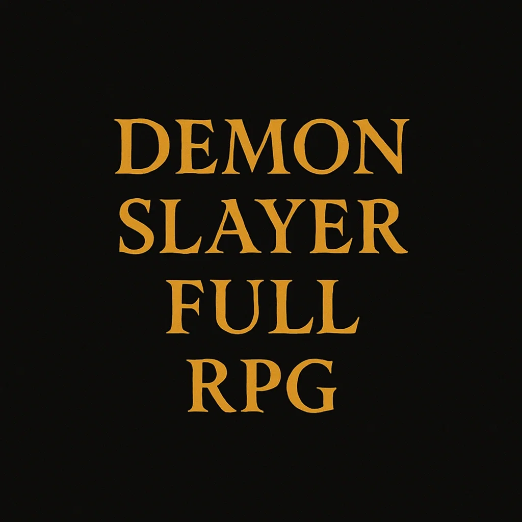 100k Token | Demon Slayer Full RPG | 