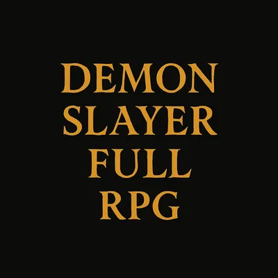 100k Token | Demon Slayer Full RPG | 
