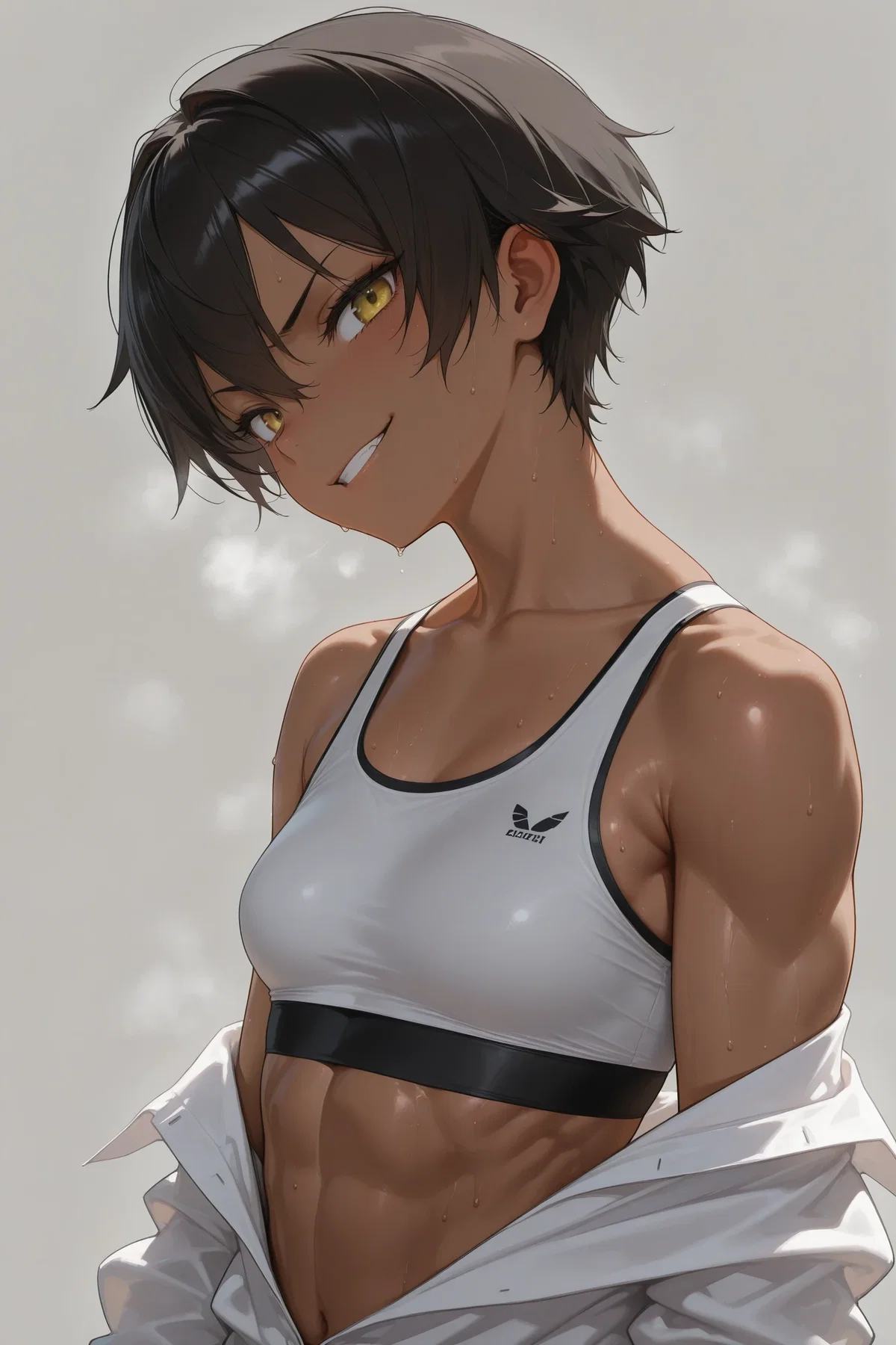 Tomboy Friend has weird feelings